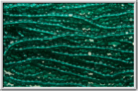 Tschech. Charlotten, 13/0, emerald, trans., Mini-Hank (ca. 12g)