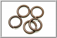 Biegering, offen, VINTAJ, 10x1,5mm, antikmessingfb., Messing, 1 Stk.
