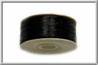 NYMO, Size0, Beading Thread, Nylon-F�delgarn, black, 1 Spule