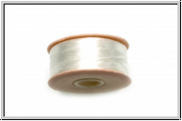 NYMO, SizeB, Beading Thread, Nylon-F�delgarn, white, 1 Spule