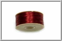 NYMO, SizeB, Beading Thread, Nylon-F�delgarn, red, 1 Spule
