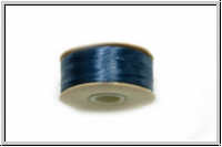 NYMO, SizeB, Beading Thread, Nylon-F�delgarn, blue, royal, 1 Spule