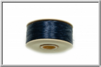 NYMO, SizeB, Beading Thread, Nylon-F�delgarn, blue, 1 Spule