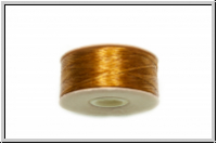 NYMO, SizeB, Beading Thread, Nylon-F�delgarn, golden, 1 Spule