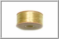 NYMO, SizeB, Beading Thread, Nylon-F�delgarn, cream, 1 Spule