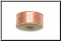 NYMO, SizeB, Beading Thread, Nylon-F�delgarn, pink, baby, 1 Spule