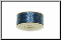 NYMO, SizeD, Beading Thread, Nylon-F�delgarn, blue, royal, 1 Spule