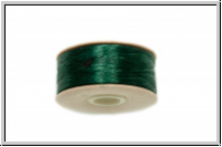 NYMO, SizeD, Beading Thread, Nylon-F�delgarn, green, dk., 1 Spule