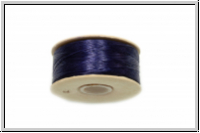 NYMO, SizeD, Beading Thread, Nylon-F�delgarn, purple, dk., 1 Spule
