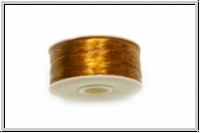 NYMO, SizeD, Beading Thread, Nylon-F�delgarn, golden, 1 Spule
