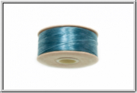 NYMO, SizeD, Beading Thread, Nylon-F�delgarn, turquoise, 1 Spule