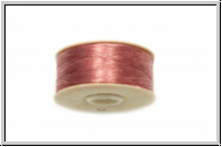 NYMO, SizeD, Beading Thread, Nylon-F�delgarn, mauve, 1 Spule