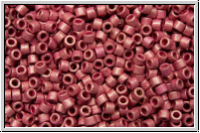 DB1840f, MIYUKI Delica, 11/0, pink, hot, galv., duracoat, matte, 5g