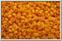 RR-15-4453, MIYUKI Rocailles, 15/0, lt. squash, op., dyed duracoat, 5g