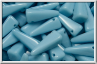 VILLA Beads, PRECIOSA, 6x6x14mm, blue, baby, op., 20 Stk.