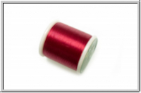 K.O. Beading Thread, F�delgarn, scarlett pink, 1 Spule
