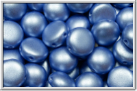 Candy-Beads�, 8mm, white, alabaster, lt. sapphire pastel, 25 Stk.