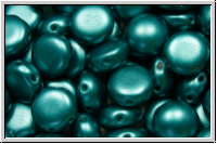 Candy-Beads�, 8mm, white, alabaster, emerald pastel, 25 Stk.