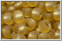 b�hm. Rocailles, 05/0, gold, trans., silver-ld., matte, 10g