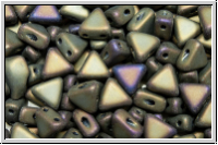 KHEOPS� PAR PUCA�, 6x5mm, brown, met., matte, iris., 50 Stk.