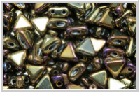 KHEOPS� PAR PUCA�, 6x5mm, brown, met., iris., 50 Stk.