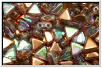 KHEOPS� PAR PUCA�, 6x5mm, crystal, trans., copper AB, 50 Stk.