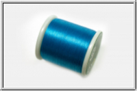 K.O. Beading Thread, F�delgarn, turquoise, 1 Spule
