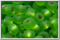 b�hm. Rocailles, 05/0, peridot, trans., silver-ld., matte, 10g
