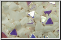 KHEOPS� PAR PUCA�, 6x5mm, white, op., AB, 50 Stk.