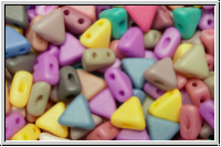 KHEOPS� PAR PUCA�, 6x5mm, white, alabaster, tutti frutti, 50 Stk.