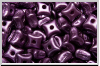 Orion-Beads, 3x5mm, white, alabaster, bordeaux pastel, 50 Stk.