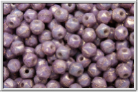 English Cut-Beads, 3,5mm, white, alabaster, vega luster, 50 Stk.