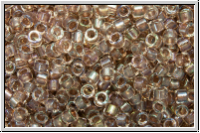DB2395, MIYUKI Delica, 11/0, crystal, trans., sand-ld. (dyed) , 5g