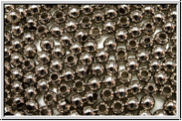 Spacer "Kugel, glatt", 3mm, antiksilberfb., Eisen, 50 Stk.