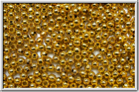 Spacer "Kugel, glatt", 2mm, goldfb., Eisen, 50 Stk.
