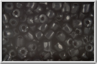 tschech. Rocailles, 3-cuts, 12/0, 1,6mm, black, op., 10g