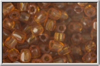 tschech. Rocailles, 3-cuts, 12/0, 1,6mm, topaz, trans., 10g