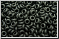 TN-11-0049f, TOHO Demi Rounds, 2,2x1mm, black, op., matte, 5g