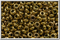 TN-11-0223, TOHO Demi Rounds, 2,2x1mm, bronze, antique, met., 5g