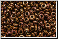 TN-11-0224, TOHO Demi Rounds, 2,2x1mm, bronze, burnished, met., 5g