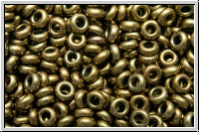 TN-11-0225, TOHO Demi Rounds, 2,2x1mm, bronze, met., antique gold, 5g