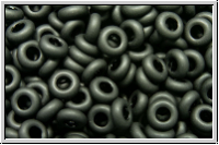 TN-08-0049f, TOHO Demi Rounds, 3,1x1,2mm, black, op., matte, 5g