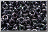 TN-08-0090, TOHO Demi Rounds, 3,1x1,2mm, amethyst gunmetal, met., 5g