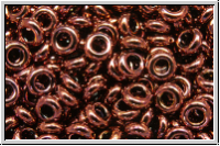 TN-08-0222, TOHO Demi Rounds, 3,1x1,2mm, bronze, dk., met., 5g