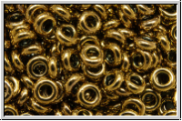 TN-08-0223, TOHO Demi Rounds, 3,1x1,2mm, bronze, antique, met., 5g