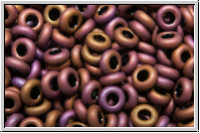 TN-08-0703, TOHO Demi Rounds, 3,1x1,2mm, mauve mocca, met., matte, iris., 5g