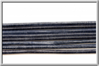 Lederband, 1,3mm, rund, dark blue, Ziege, L�nge 1 m