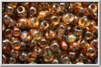 R-11-0317Y, TOHO Rocailles, 11/0, amethyst, lt., trans., picasso, 10g