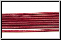 Lederband, 1,3mm, rund, garnet, Ziege, L�nge 1 m
