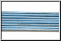 Lederband, 1,3mm, rund, light blue, Ziege, L�nge 1 m